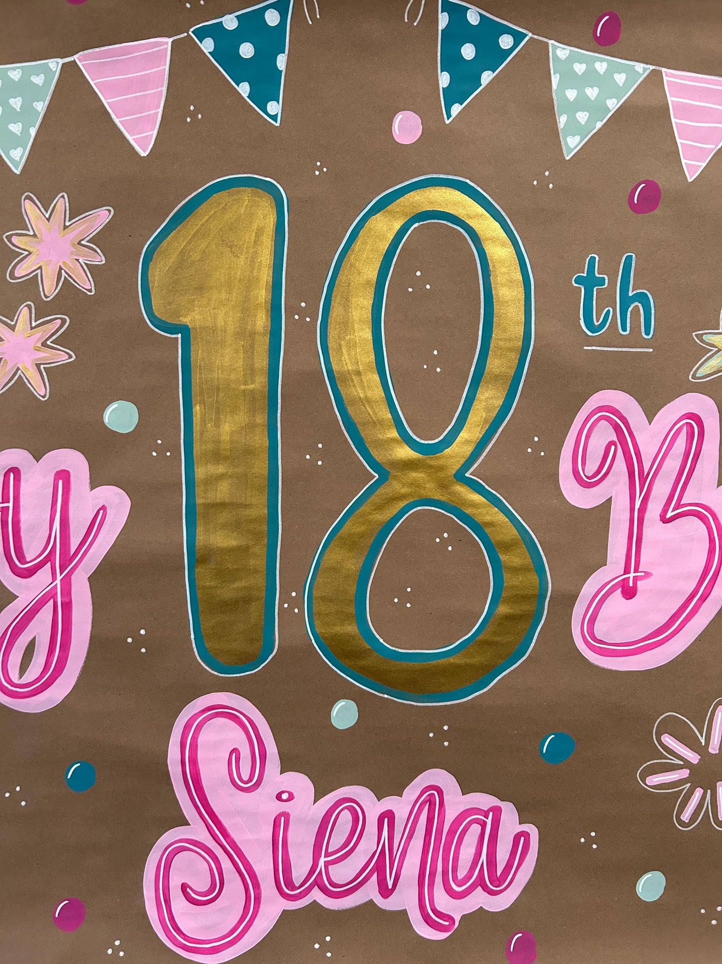18th Birthday Banner