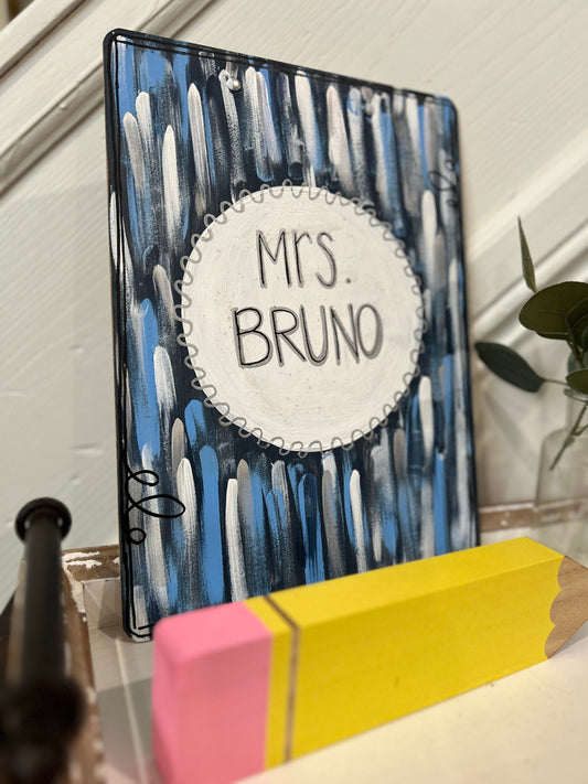 Personalized Teacher Clipboard