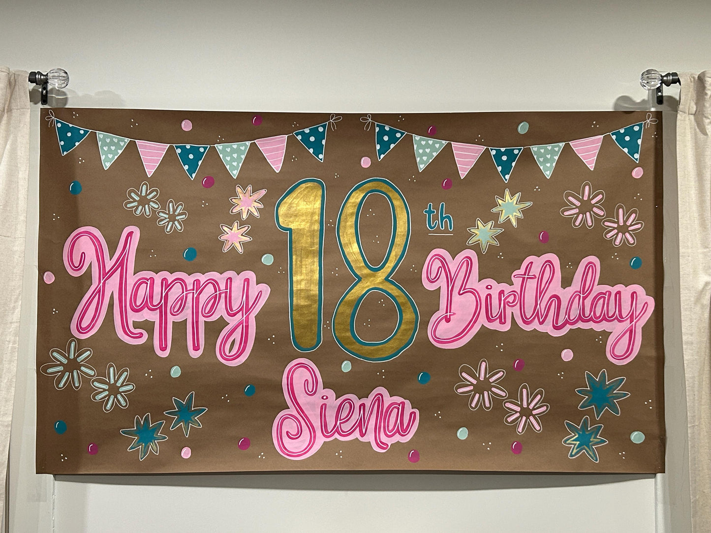 18th Birthday Banner