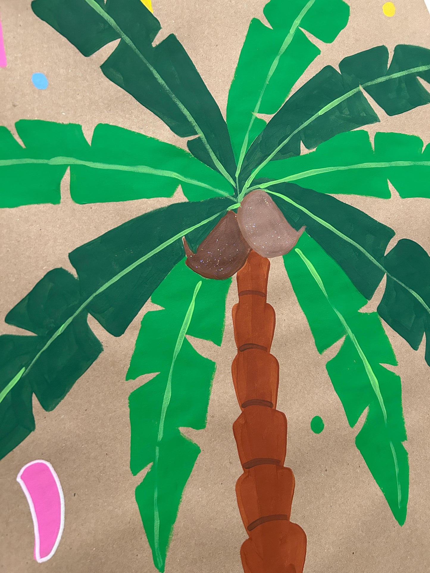 40th Beachin' Birthday Banner