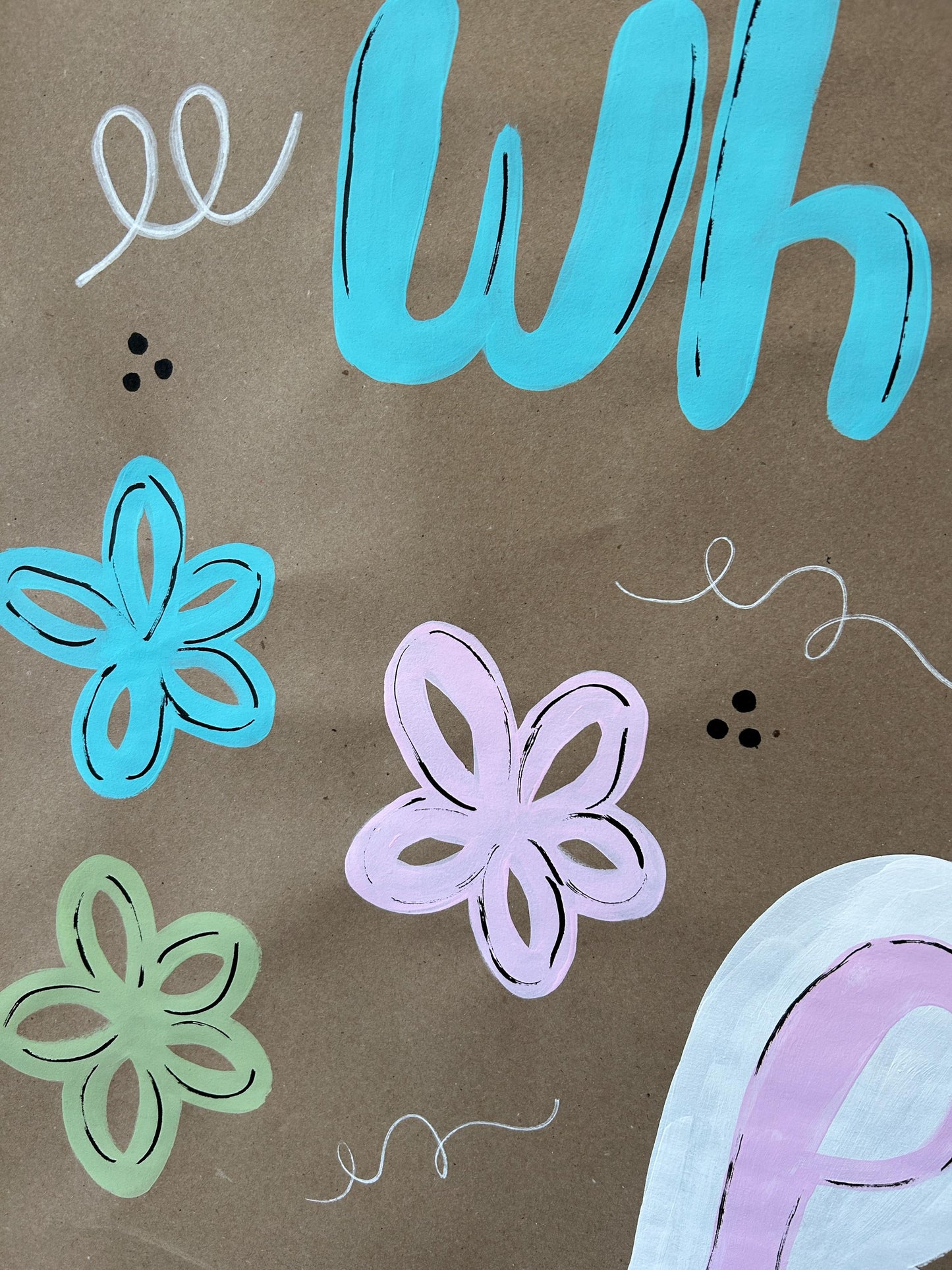 Classroom Bulletin Board Banner - When We Are Here We Are Family