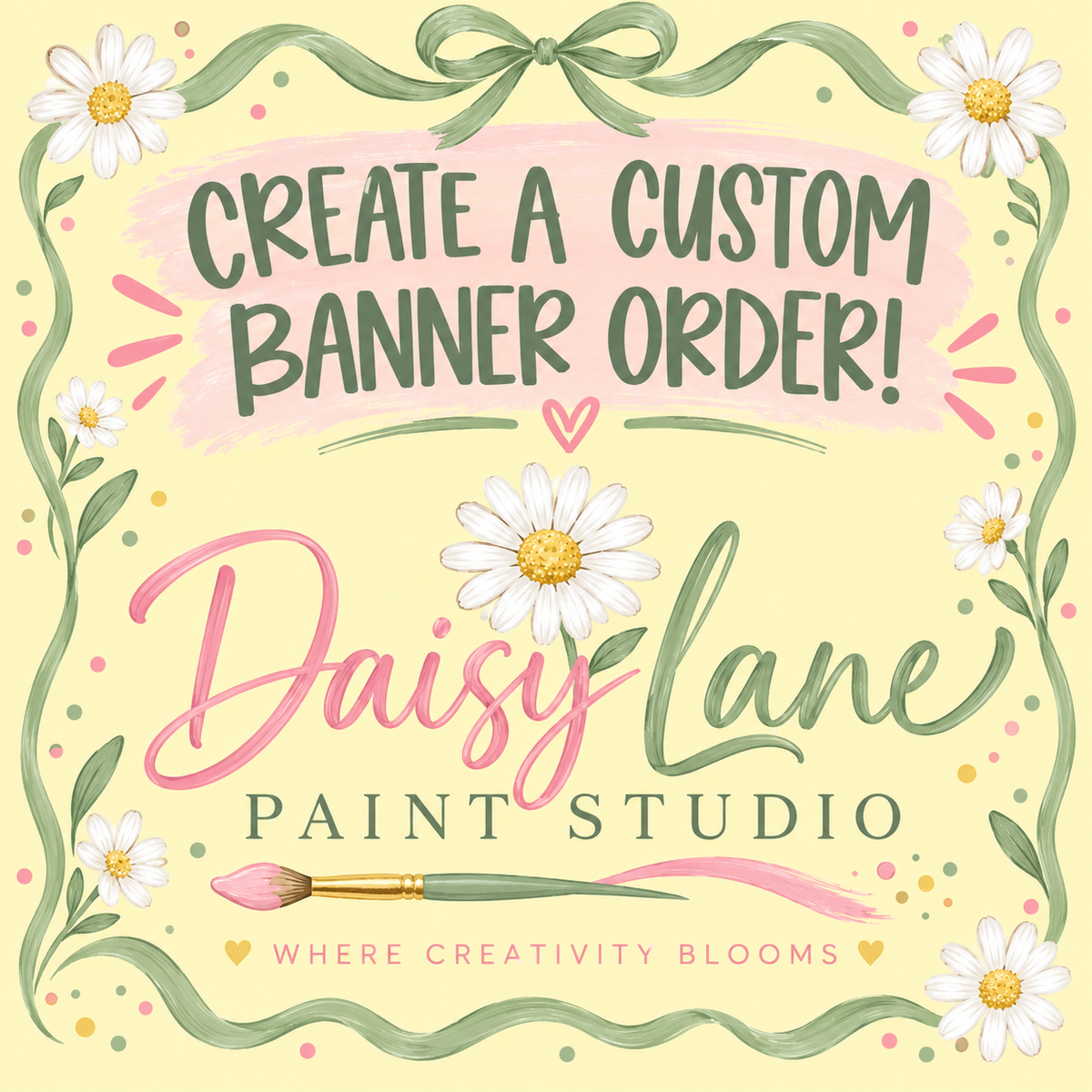 Create a Custom Banner Order
