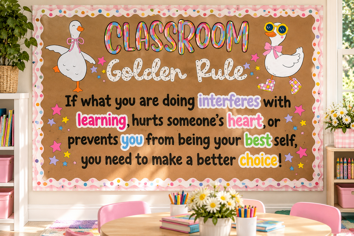 Golden Rule Classroom Banner
