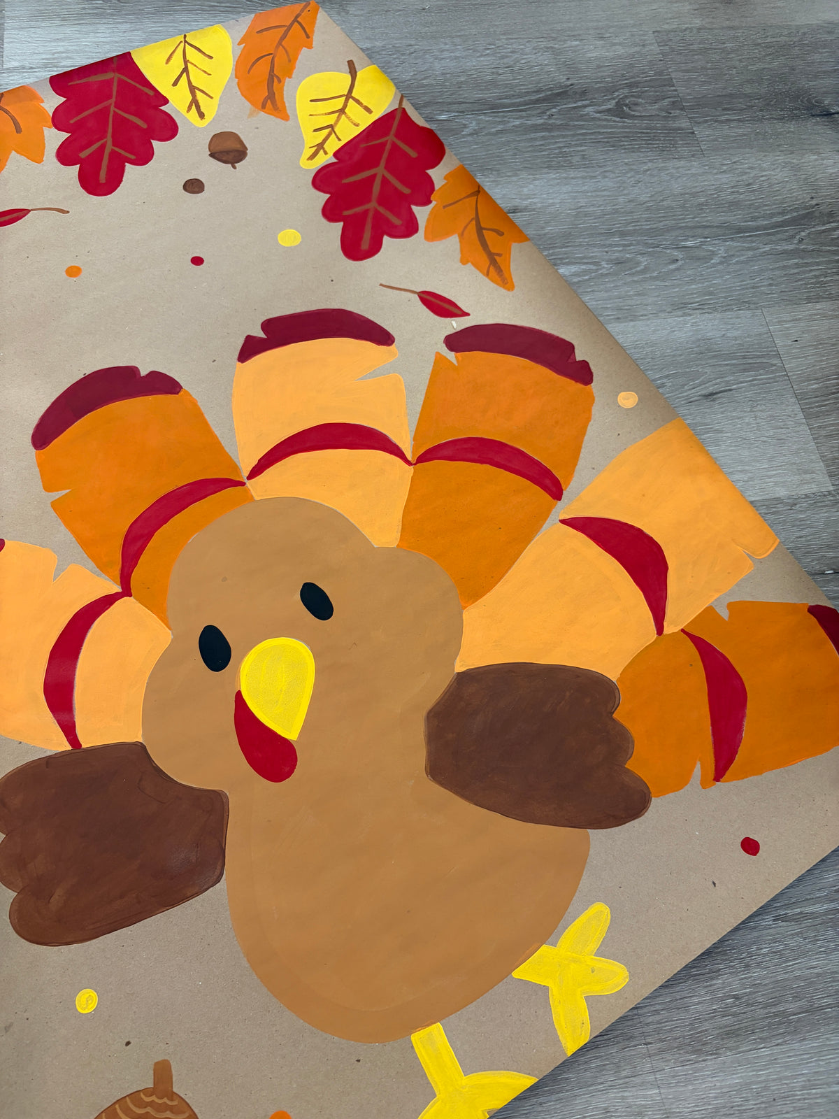 Thanksgiving Gooble Til You Wobble Banner