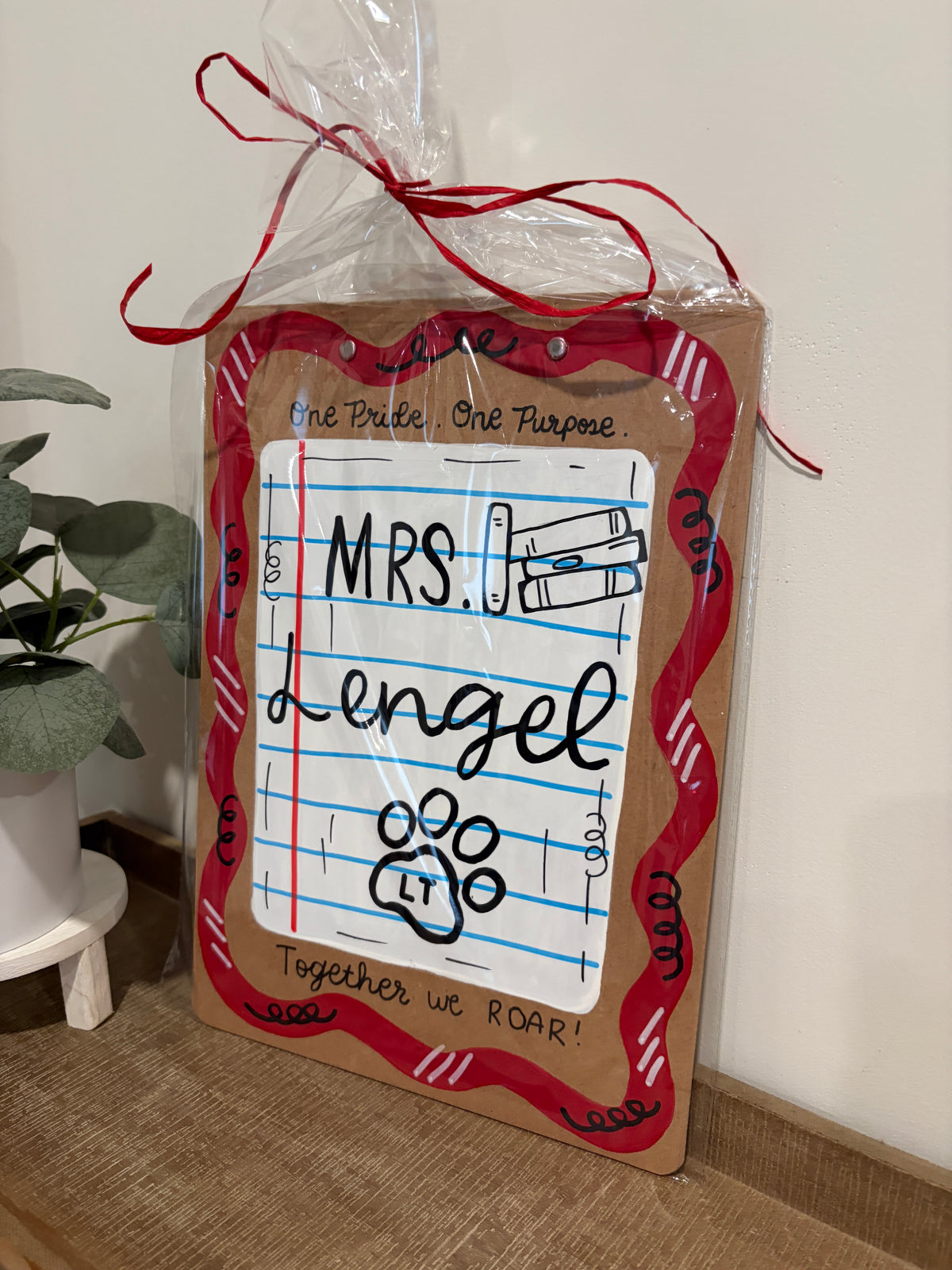 Notebook Paper Teacher Clipboard