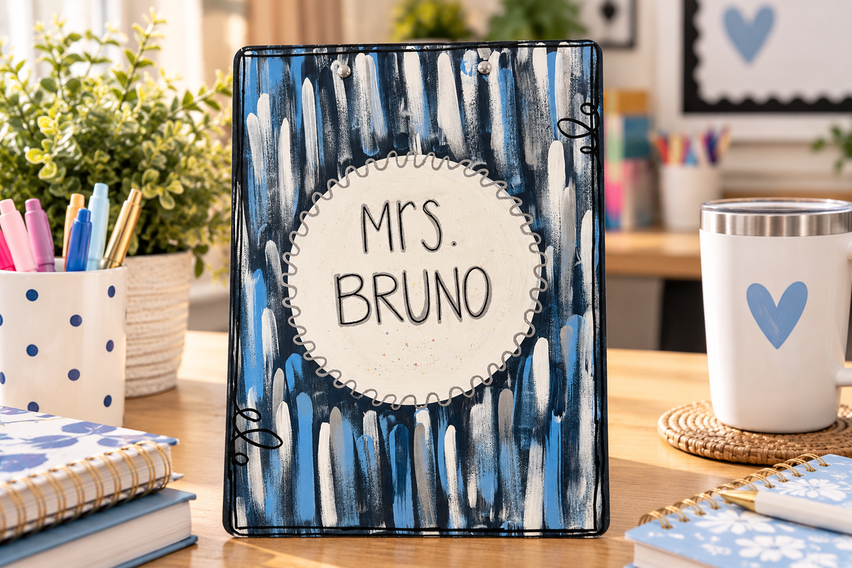 Personalized Teacher Clipboard