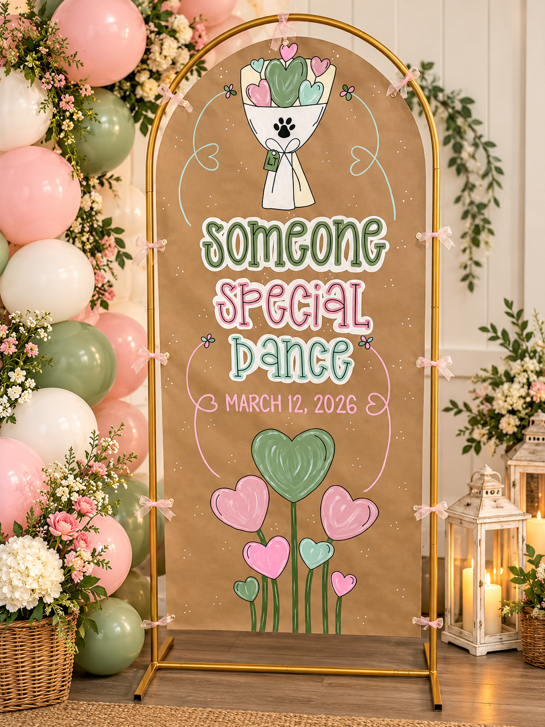 Arched Celebration Banner