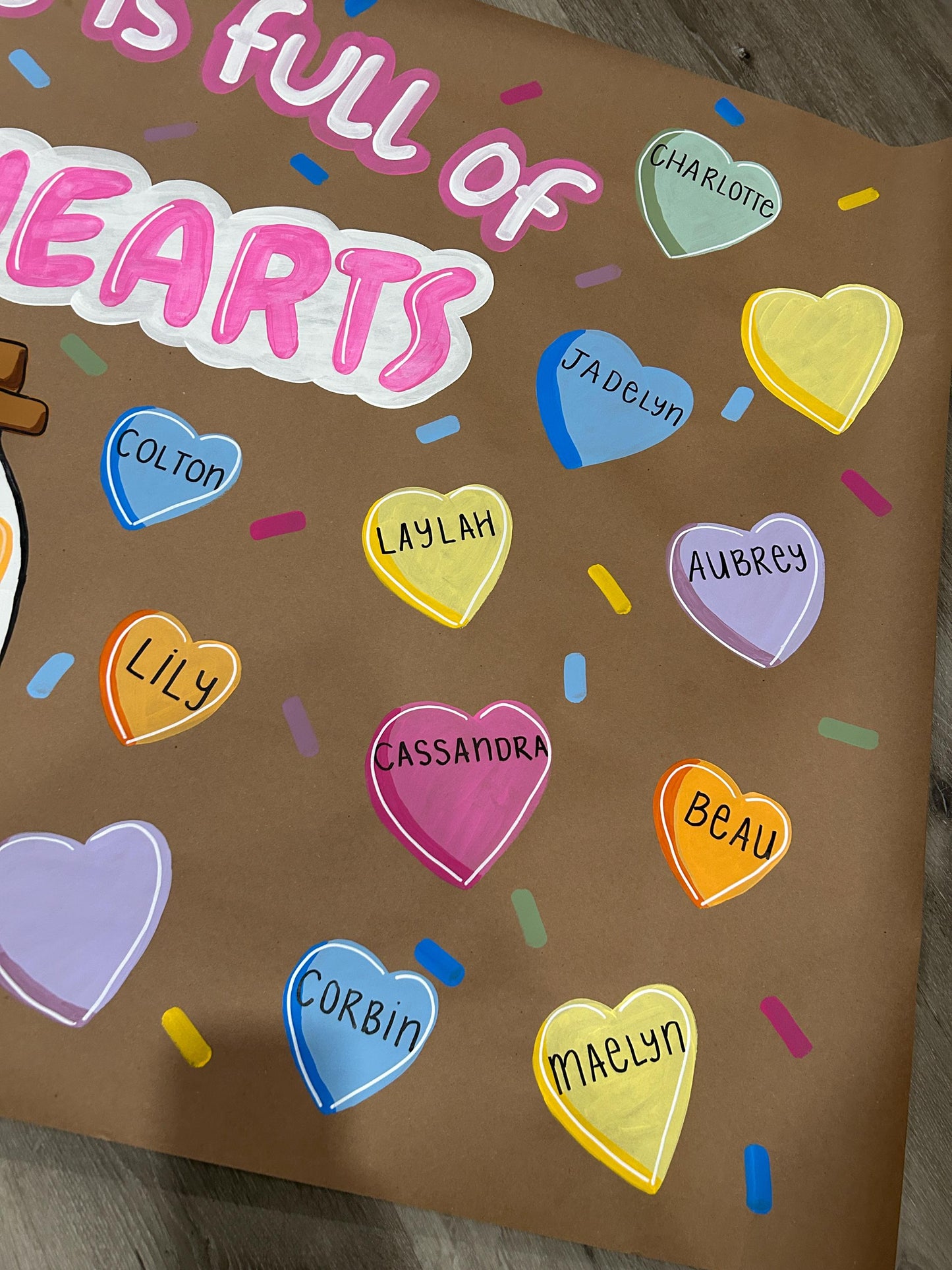 Valentine's Day Banner - Our Class is Full of Sweathearts