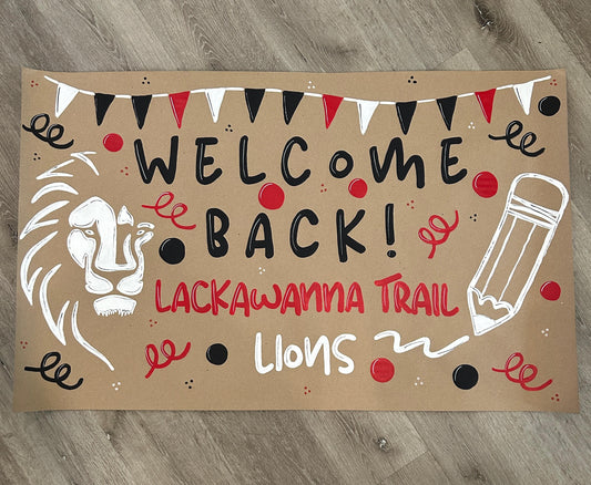 Welcome Back to School Banner