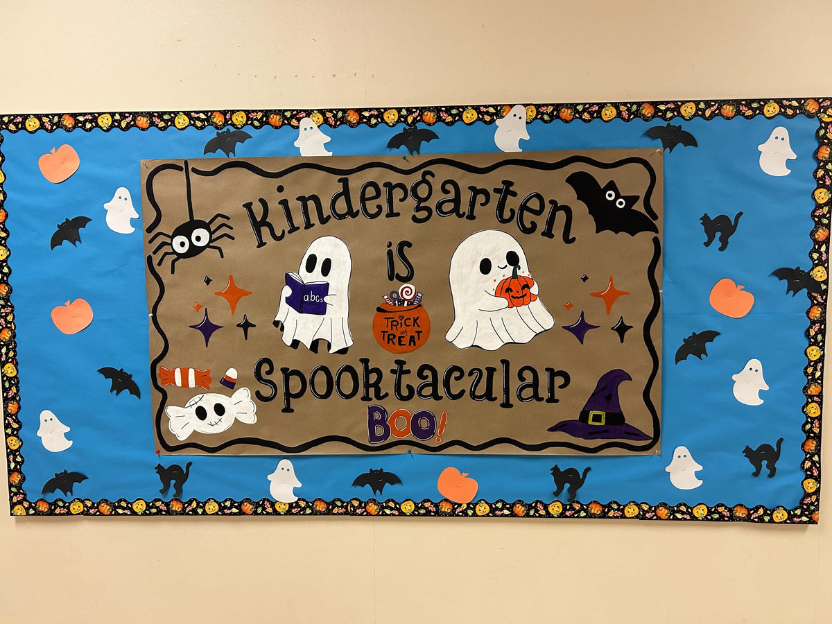 Kindergarten is Spooktacular Halloween Banner